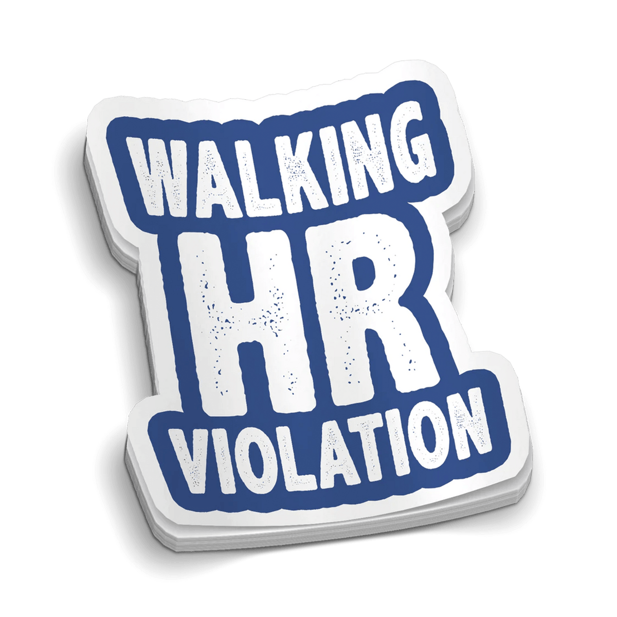 HR Violation Hard Hat Decal