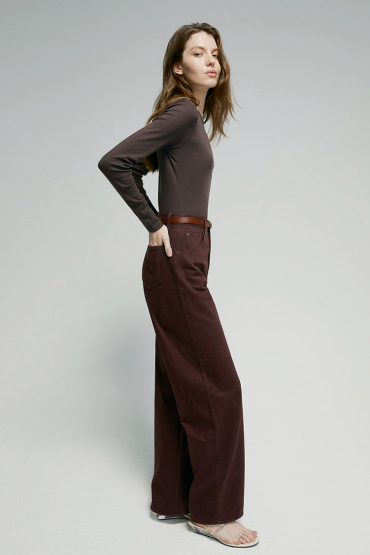 Slope Curve Jeans HJ039