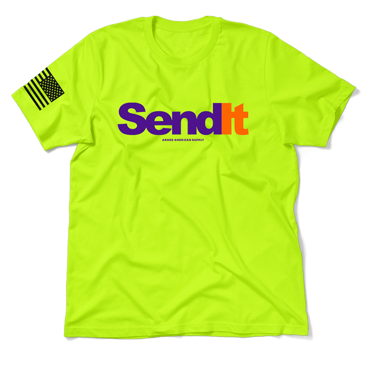 Send It - Safety Yellow T-Shirt