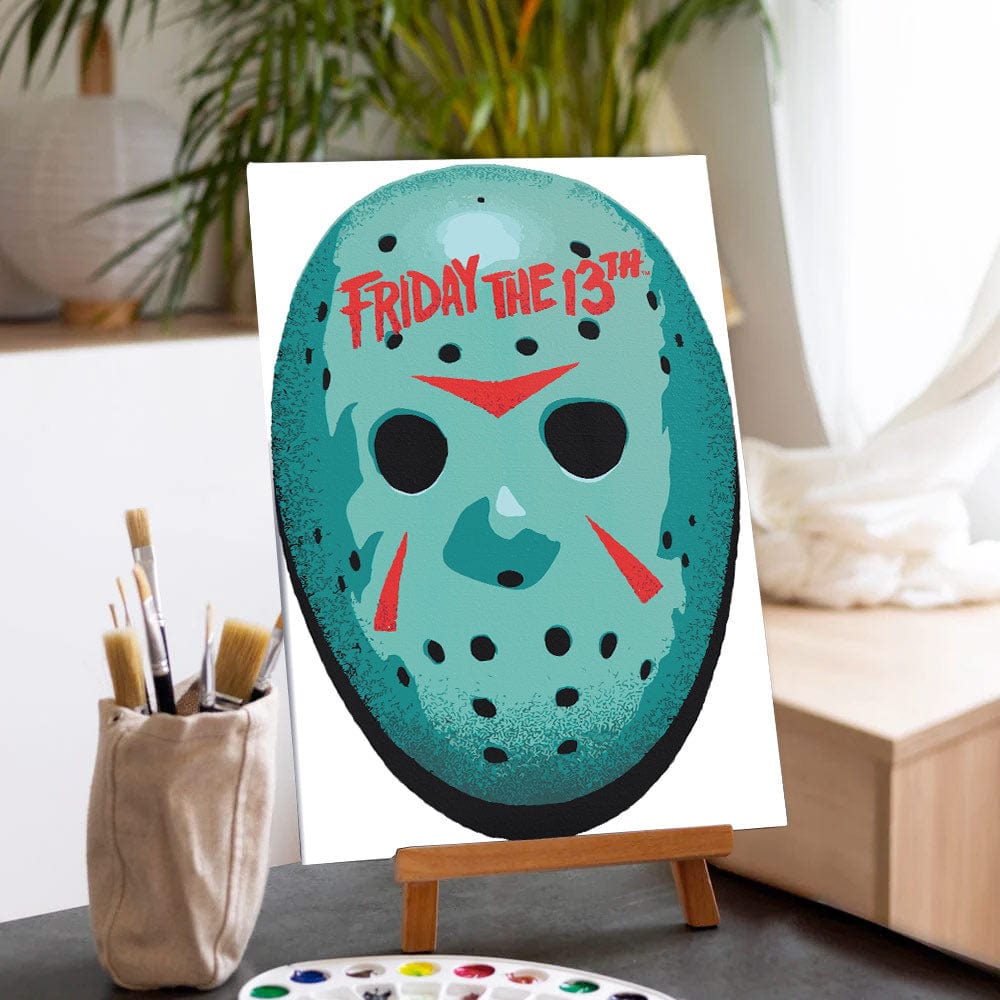 Jason's Mask - Paint By Numbers Kit