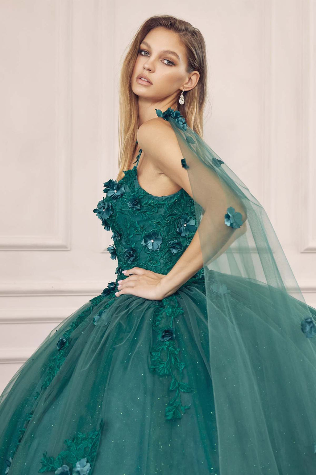 Juliet 1436 A-Line Ball Quinceanera Poofy Gown