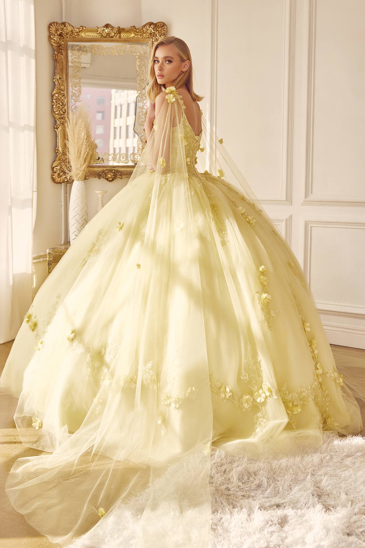 Juliet 1436 A-Line Ball Quinceanera Poofy Gown