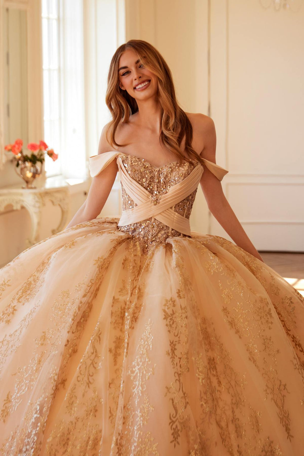 Juliet JT1488H Royal Princess A-Line Ball Gown Quinceanera