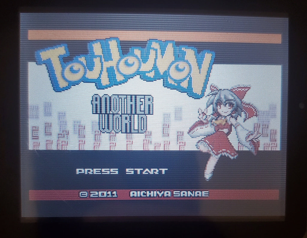 Pokemon Touhou Another World GBA ROM Hack Video Game Gameboy Advance