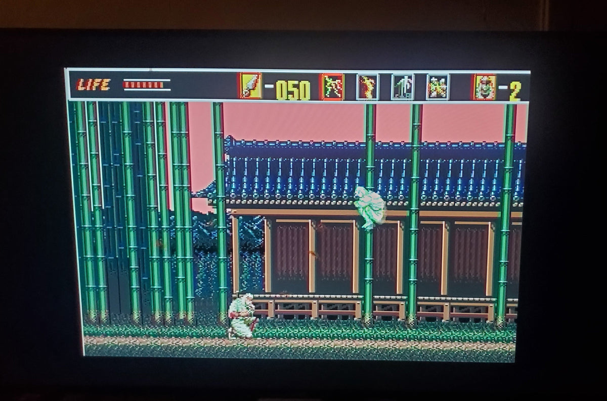 The Revenge of Shinobi Sega Genesis Mega Drive Video Game Cartridge