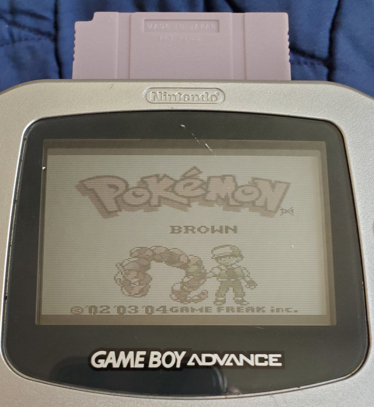Pokemon Brown GBC ROM Hack Video Game Custom Gameboy Color
