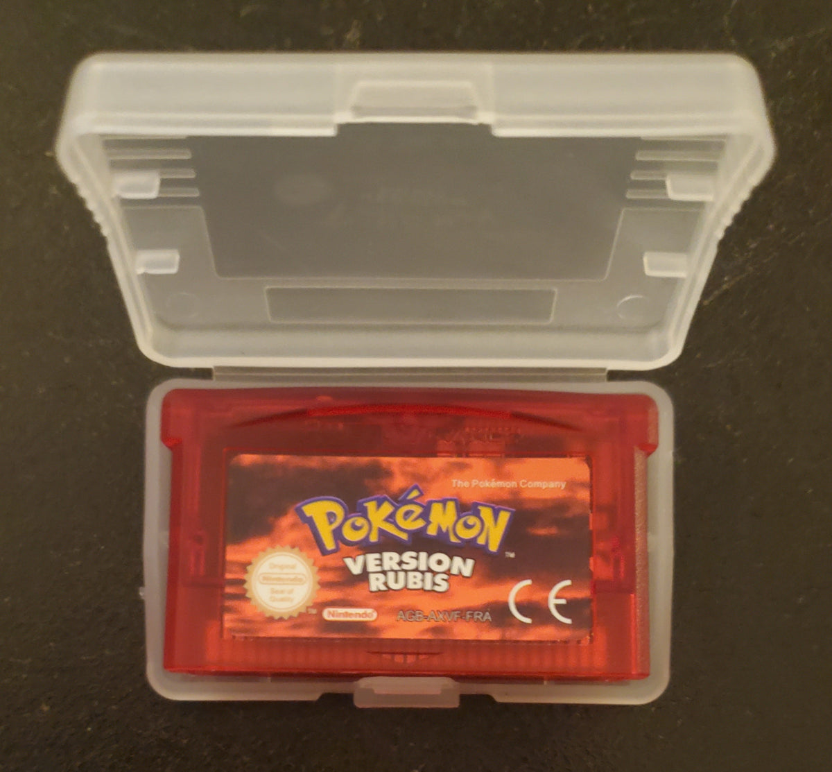 Pokemon Emerald FireRed Ruby Sapphire GBA Video Game French German