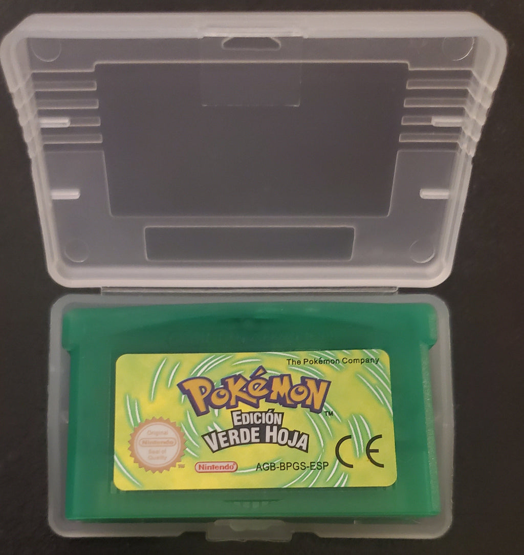 Pokemon Emerald FireRed Ruby Sapphire GBA Video Game French German