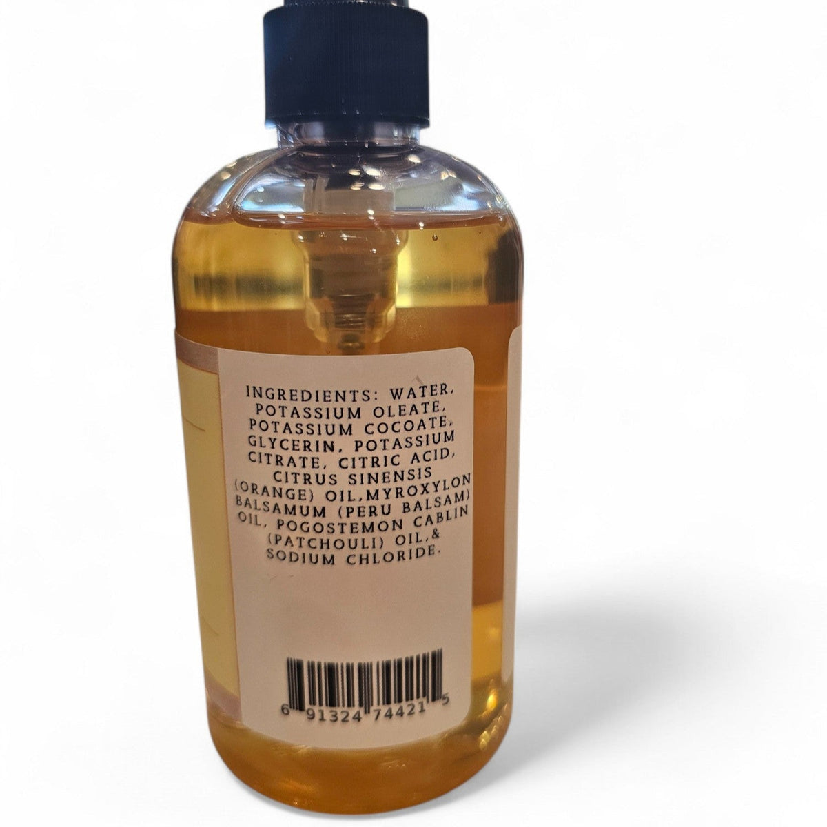 Orange Creamsicle Liquid Hand Soap, 100% Natural