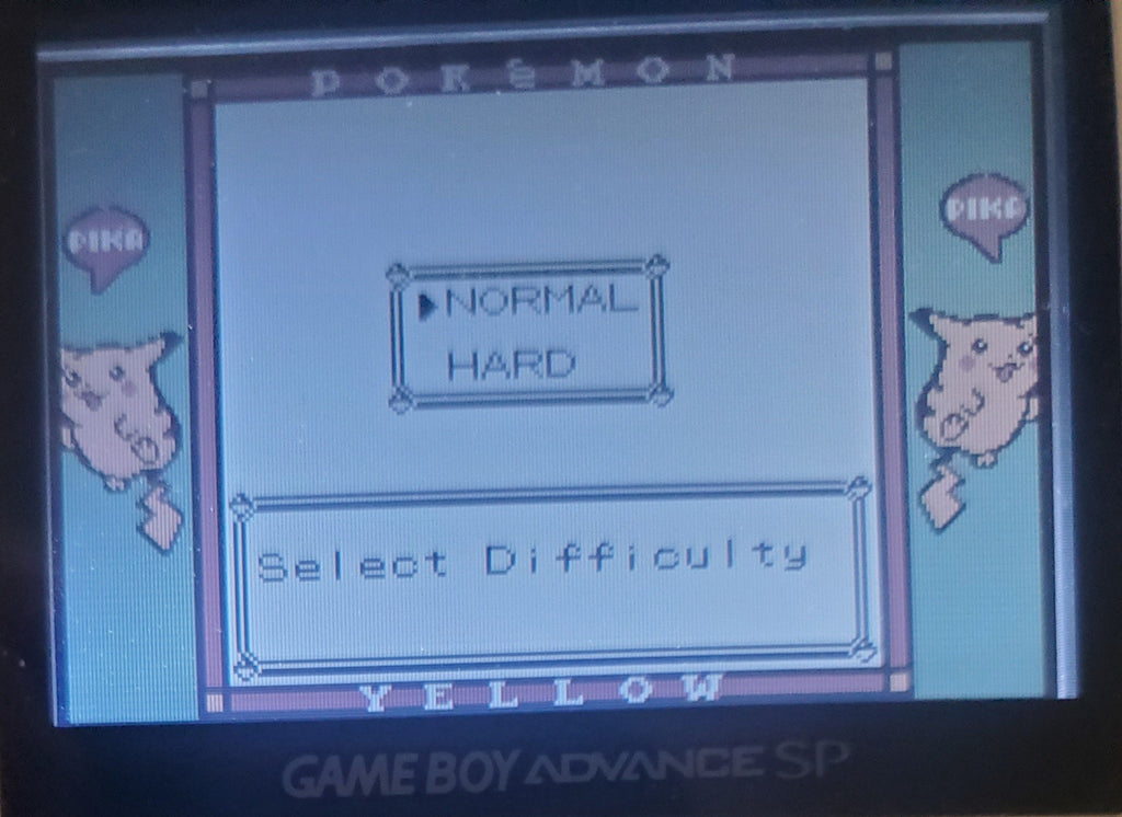 Pokemon Yellow Legacy GBA ROM Hack Video Game Boy Advance