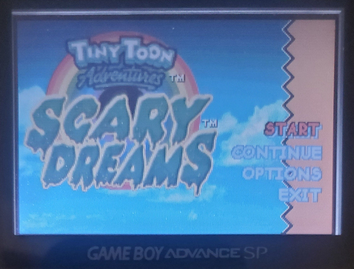 Tiny Toon Adventures Scary Dreams GBA Video Game Boy Advance 2005