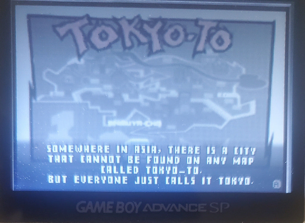 Jet Grind Radio GBA Video Game Cartridge Game Boy Advance 2003