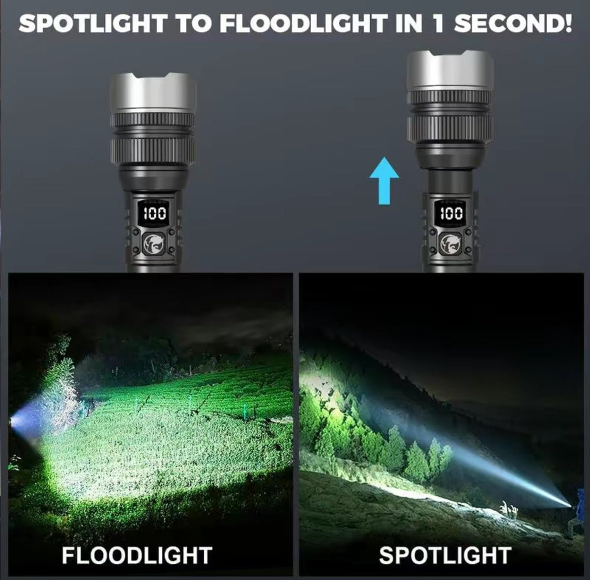 PowerBeam X4 Flashlight