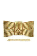 Rhinestone Bowtie Iconic Clutch Bag