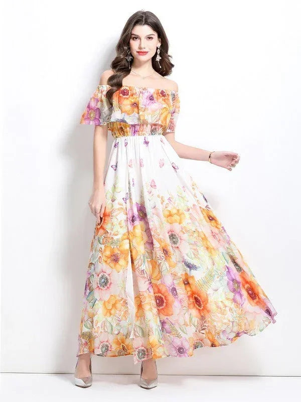 WOMEN FASHION LONG MAXI DRESS