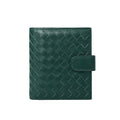 Women's & Men's & Leather Woven Long Clutch Zipper Ladies Wallets