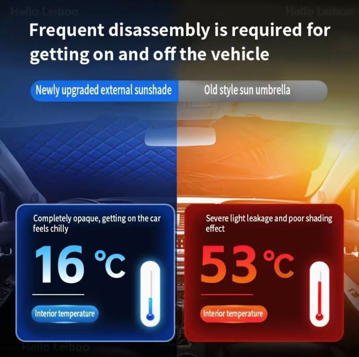 FrostShield Car Cover