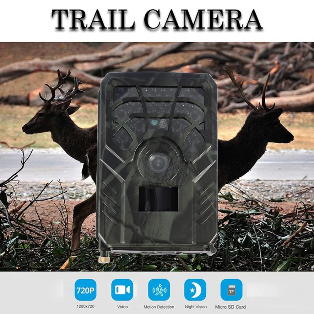 PR300C Outdoor Hunting Trail Camera 720P Wildcamera Wild Surveillance Night Version Wildlife Scouting Cameras Photo Traps Track