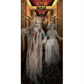 Ghostly Spirits in Hallway Wall Poster Haunted House Halloween Ghost Decor
