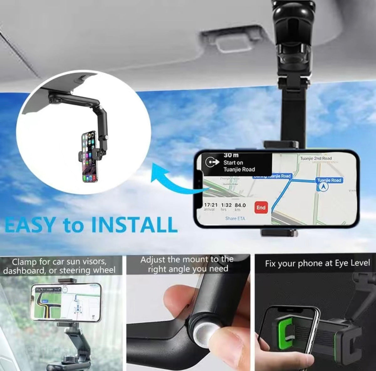 VistaGrip 1080 Car Mount