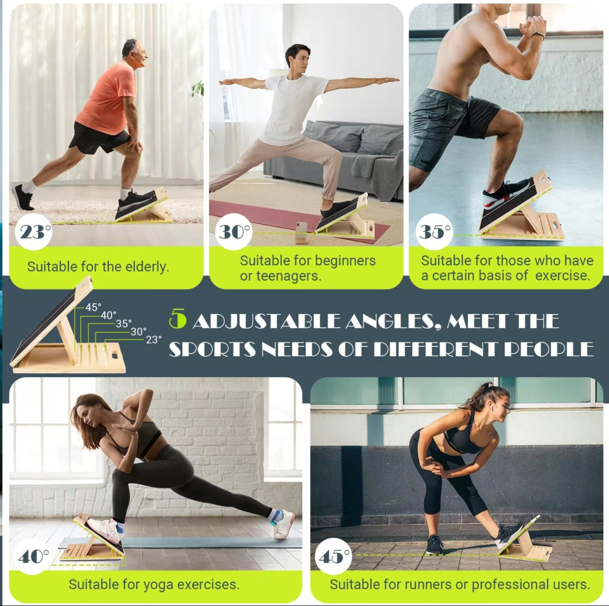 FlexSlope Calf Stretch Board