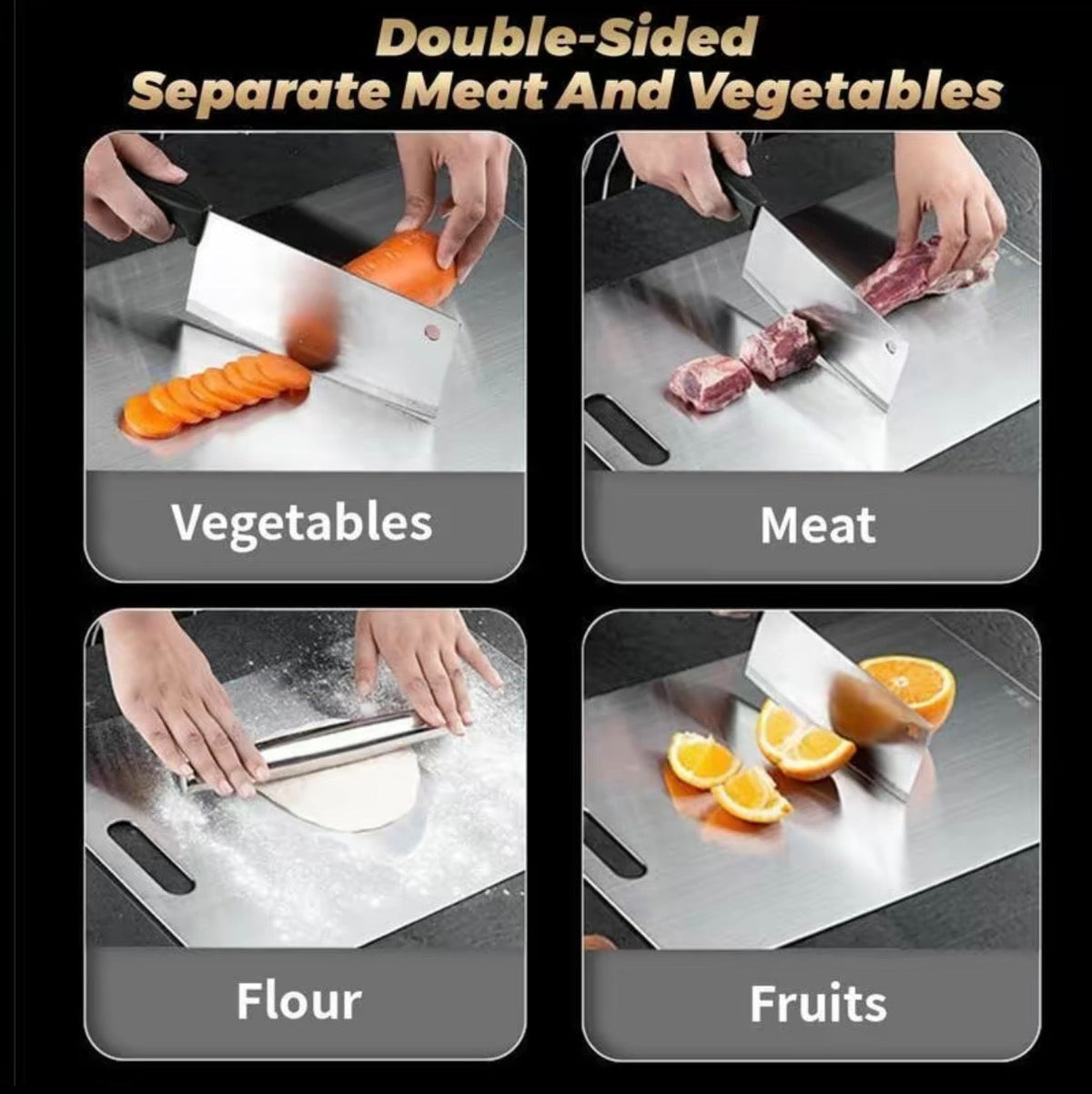 ChopLuxe Stainless Board