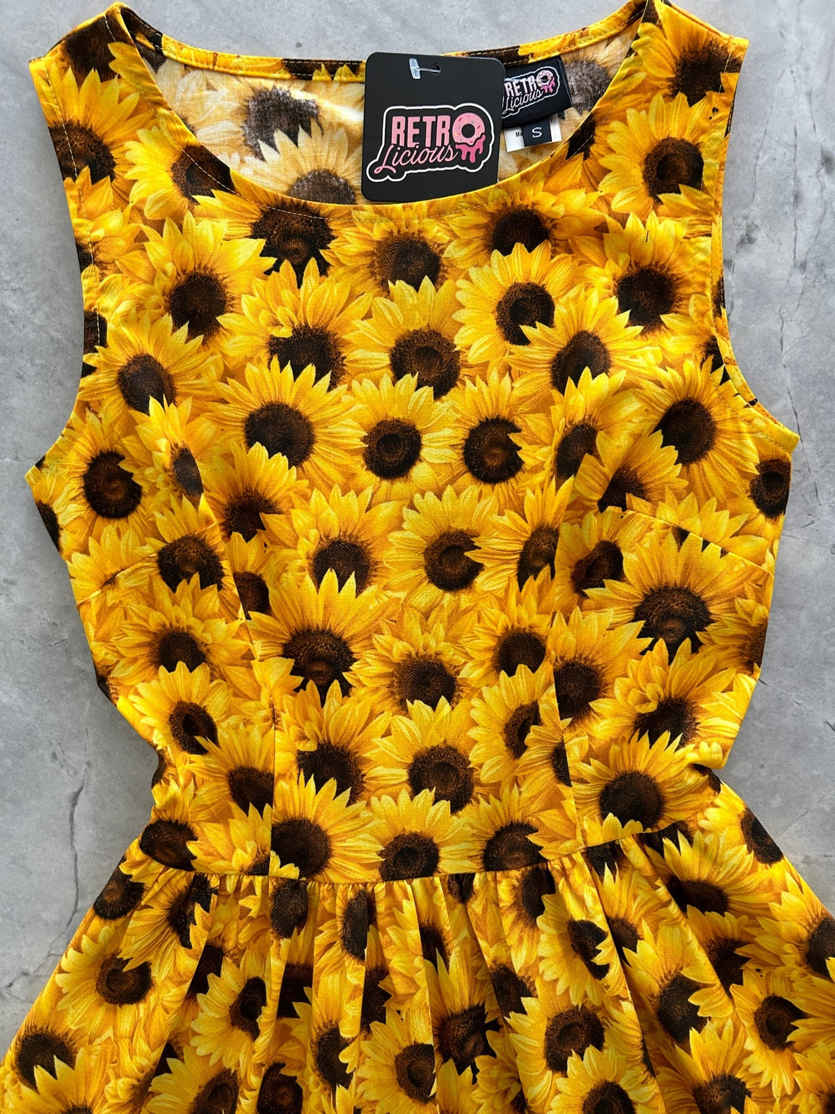 Sunflower Vintage Dress