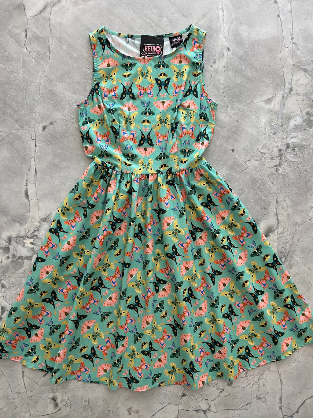 Butterflies Vintage Dress