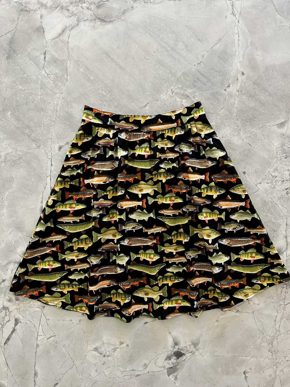 Fish A-line Skirt