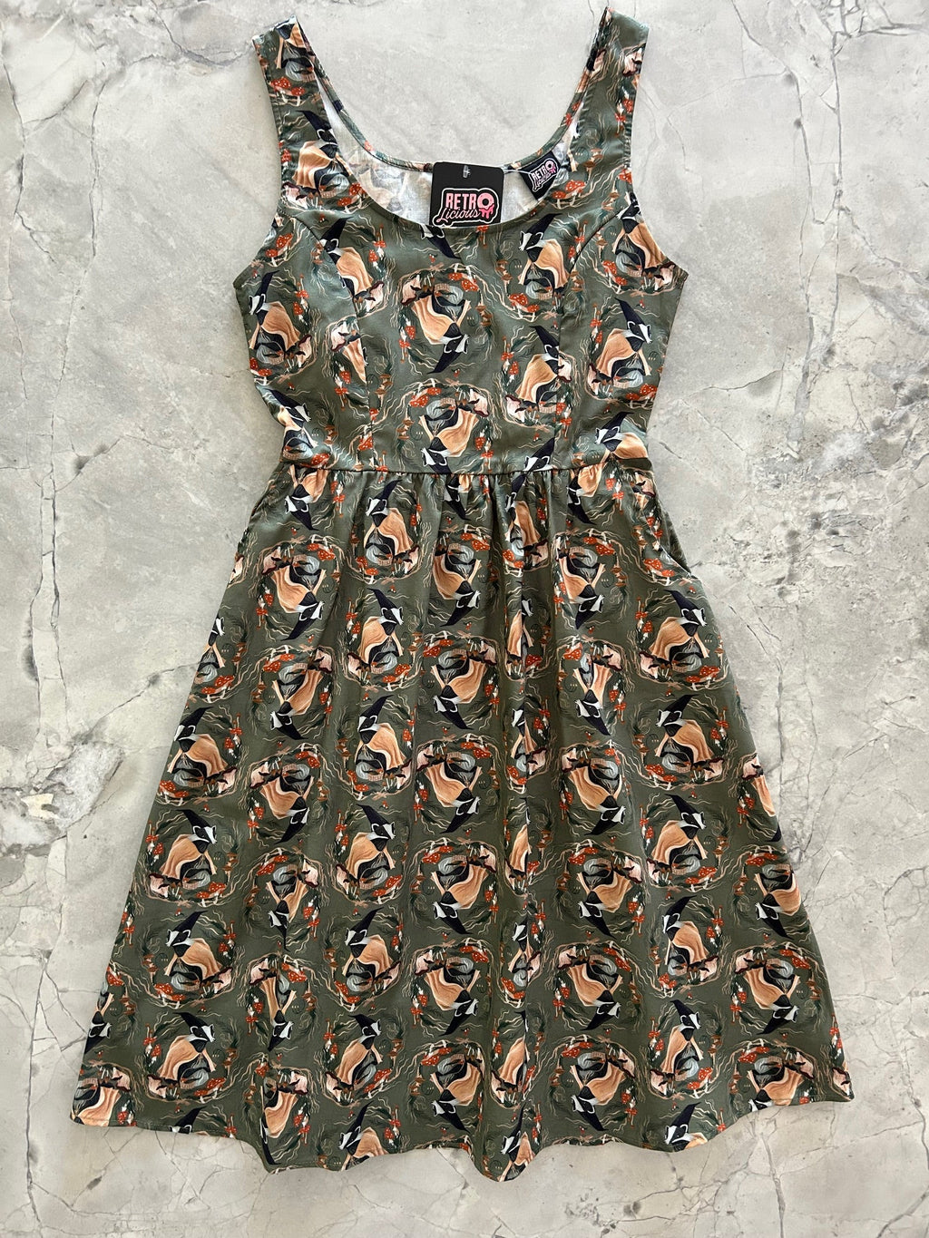 Badger Fit & Flare Dress