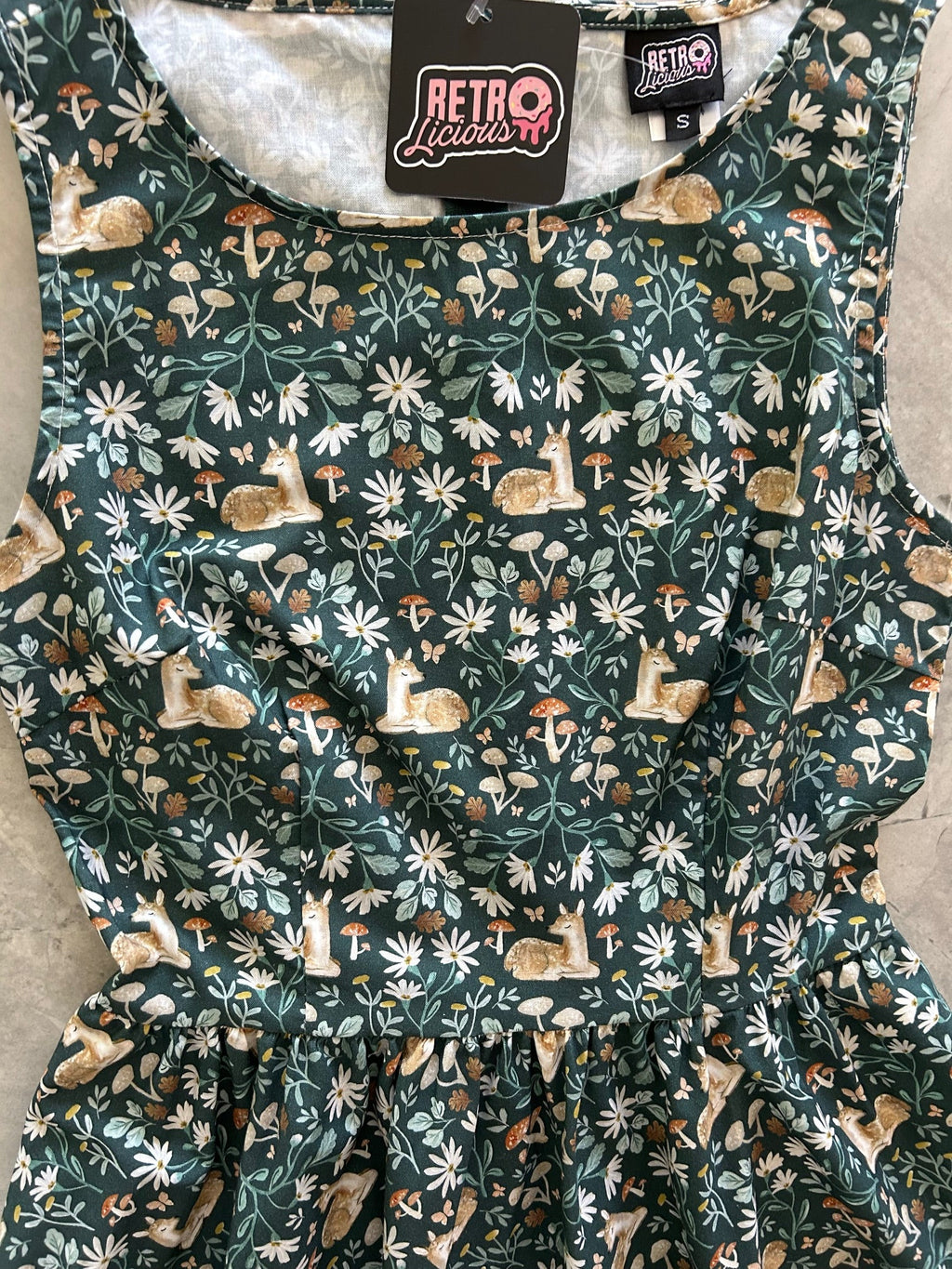 Deer Midi Dress
