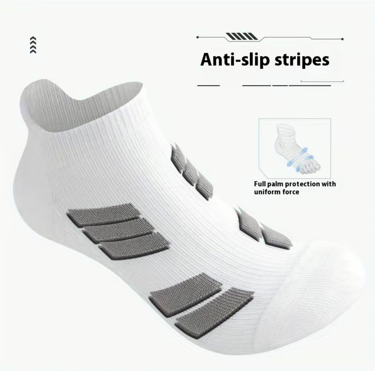 SportEase No Show Socks
