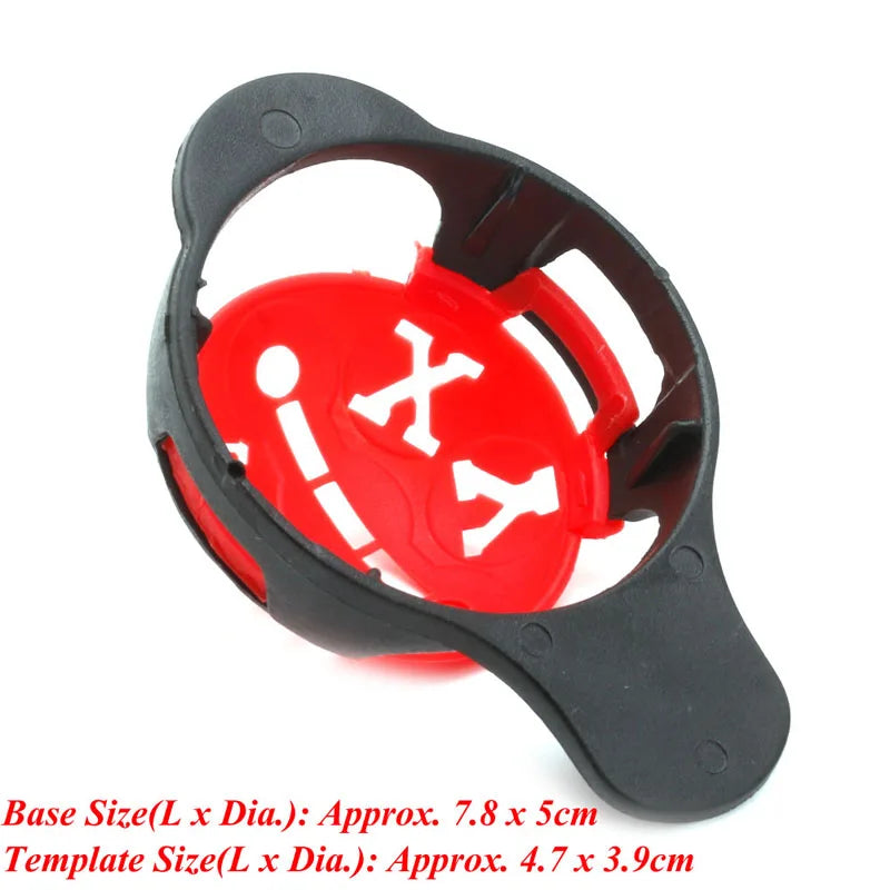 6 in 1 Golf Ball Line Liner Marker Template Drawing Alignment Marks Sign Tool