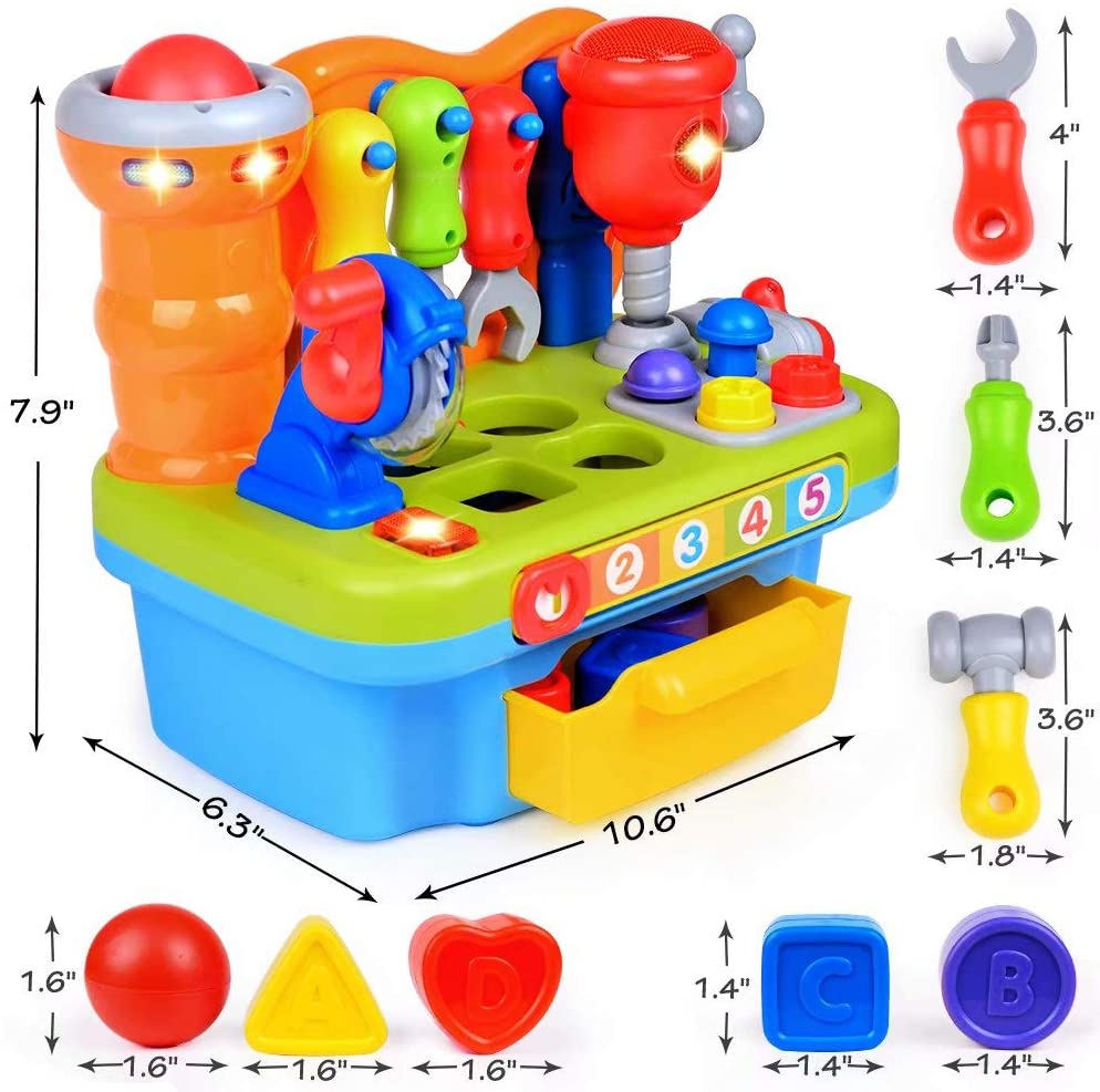 Eternbench Maximum Fun & Learning STEM Toddler Station