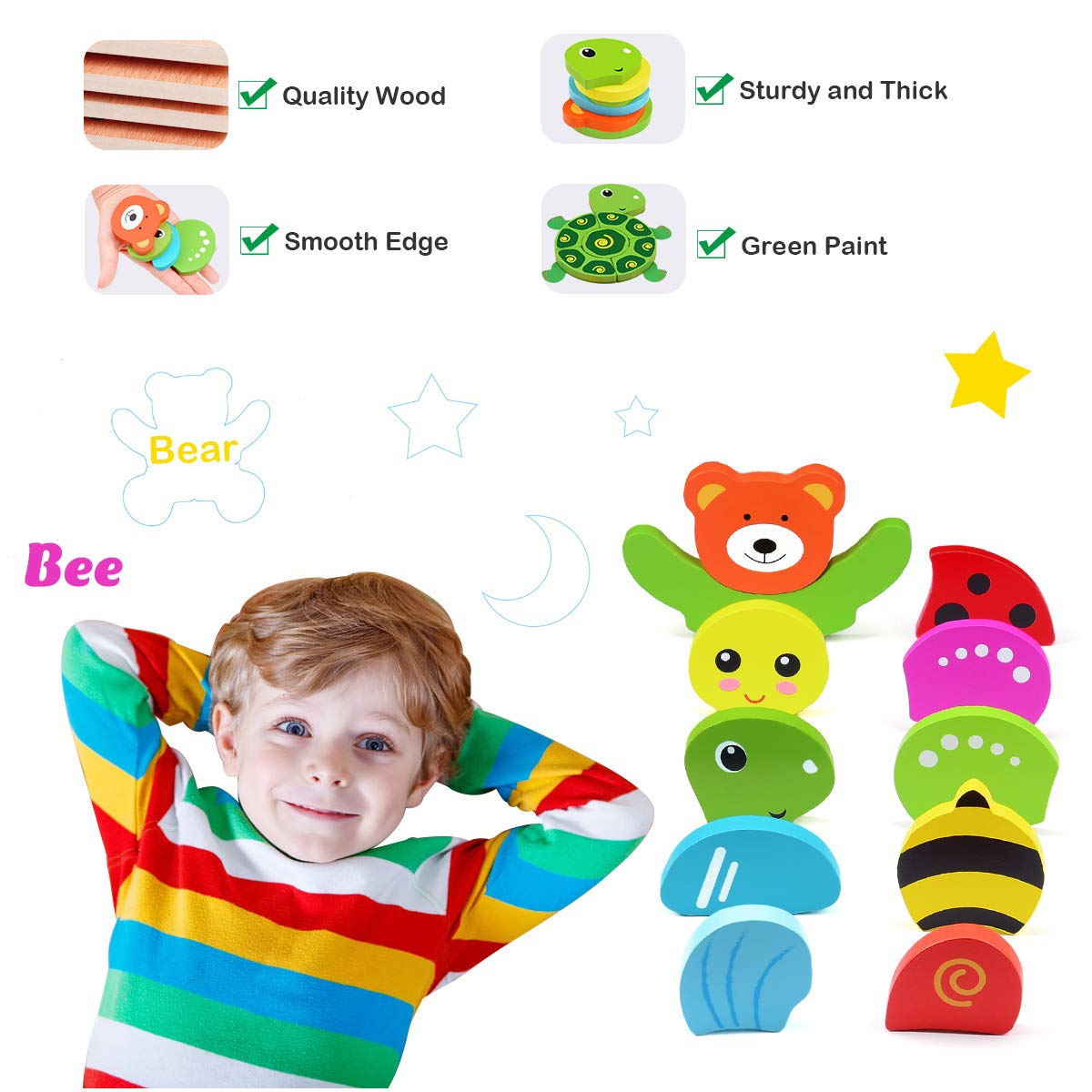 3D Montessori Shape Puzzle
