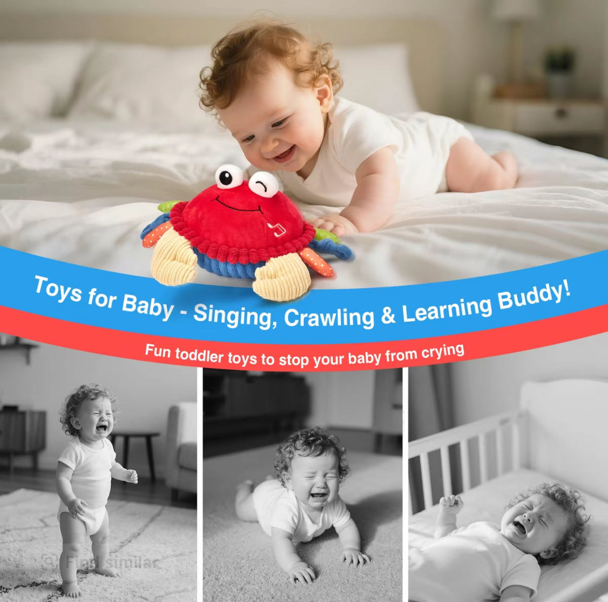 BounceBuddy Musical Crab
