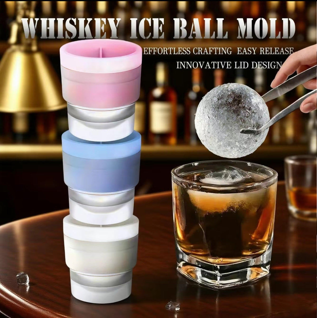 GlacierSphere Ice Molds