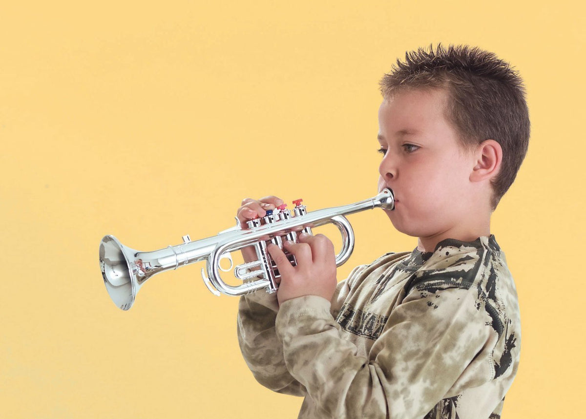 My First Saxophone and Trumpet Horn Set
