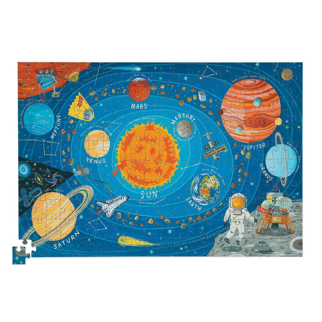 Space Explorer 200 Pieces Wall Poster Puzzle