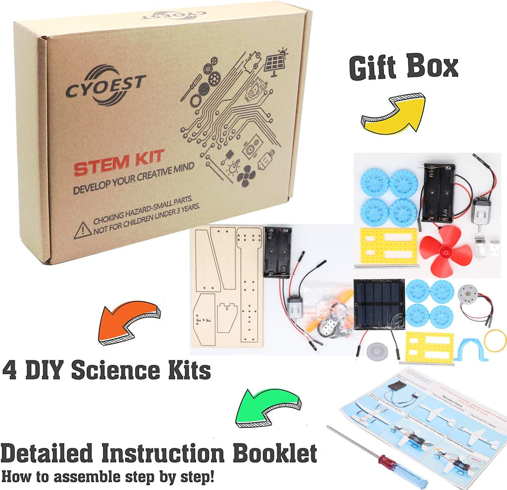 Kids Solar Power Learning Experiment Projects Set