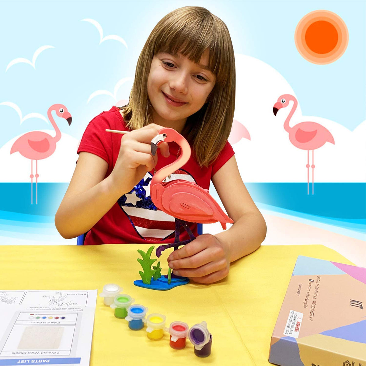 3D DIY Butterfly Puzzle
