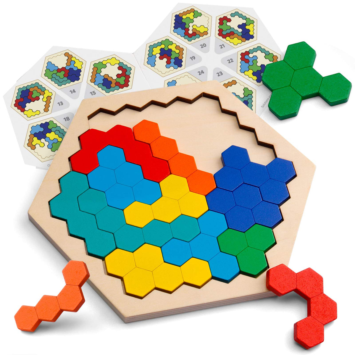 Hexagon Brain Teasers Puzzle