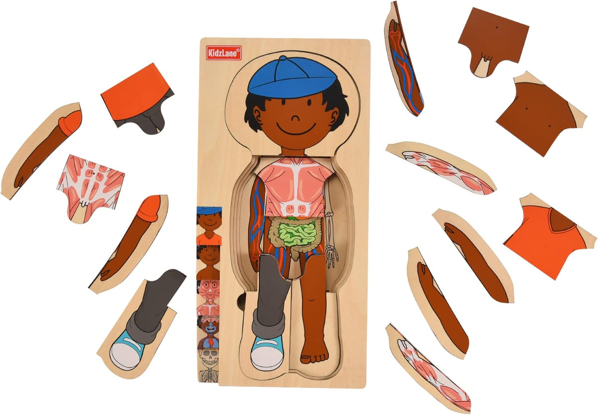 Human Body Puzzle - Toddlers Design