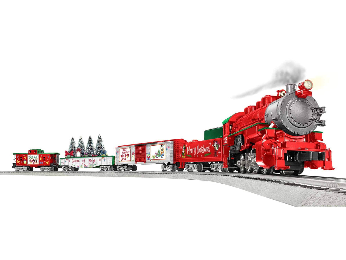 Festive Disney Christmas Train Set with Remote & Bluetooth