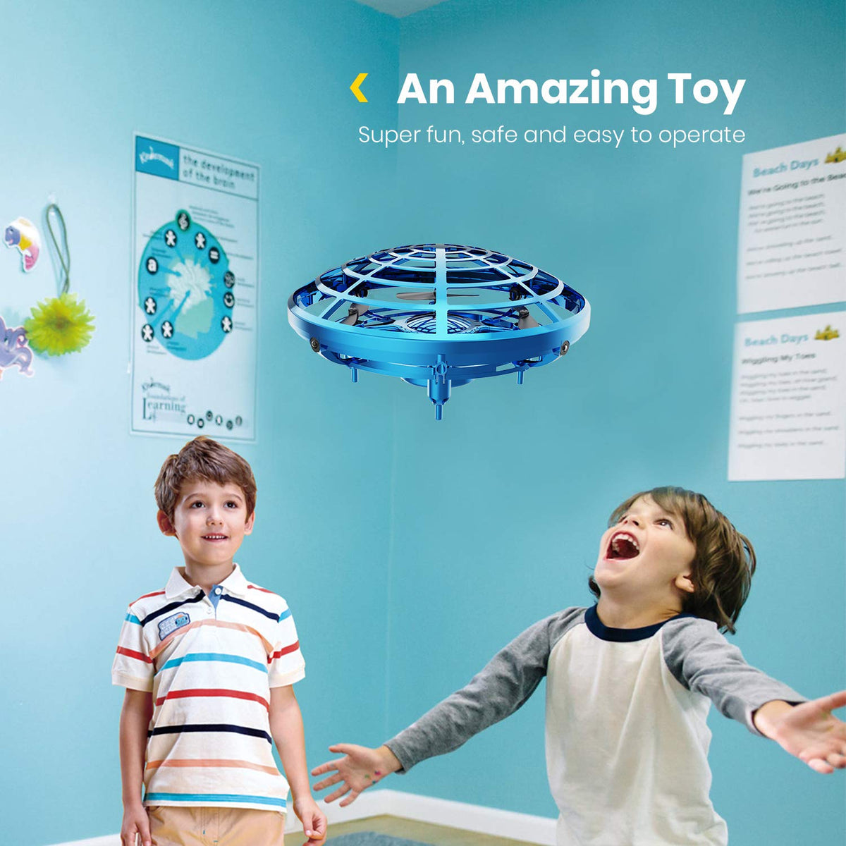 Motion Sensor Helicopter Drone