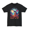 D&D Dragon Tall T-Shirt - What Doesn't Kill You Gives You Loot & XP