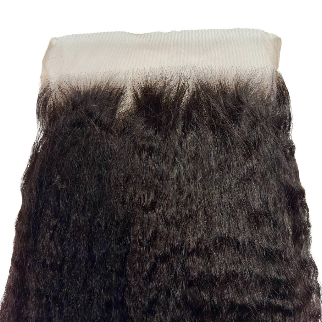 Kinky Straight 7x7 HD Lace Human Hair Closure