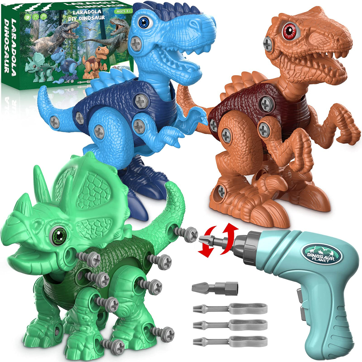 Build a Dinosaur with Electric Drill