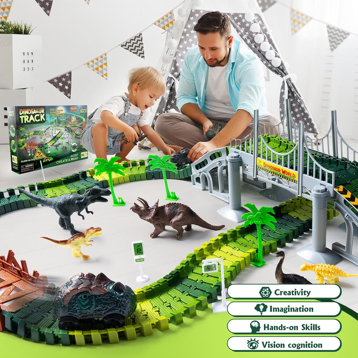 Dinosaur Race Track