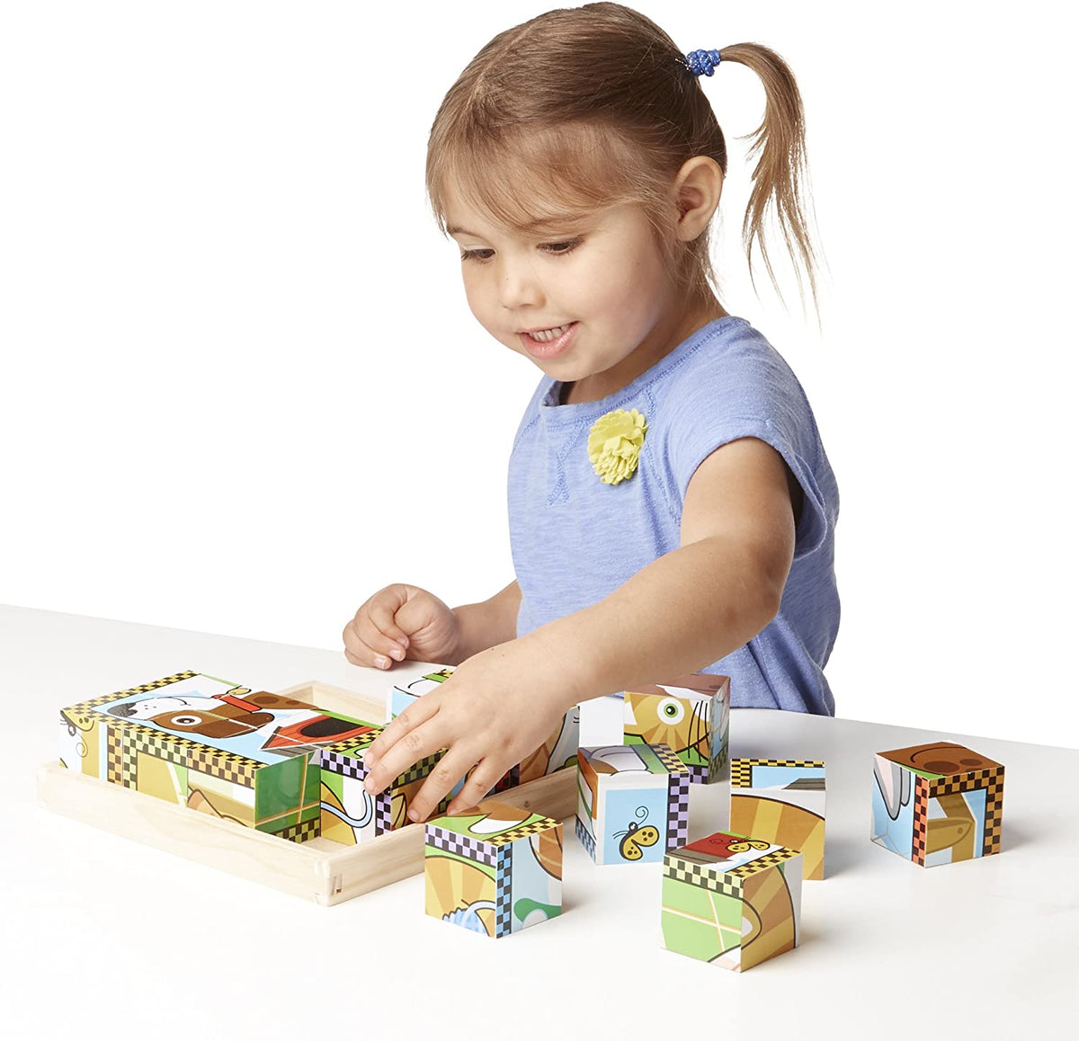 Montessori Animal 9 Cubes Puzzle